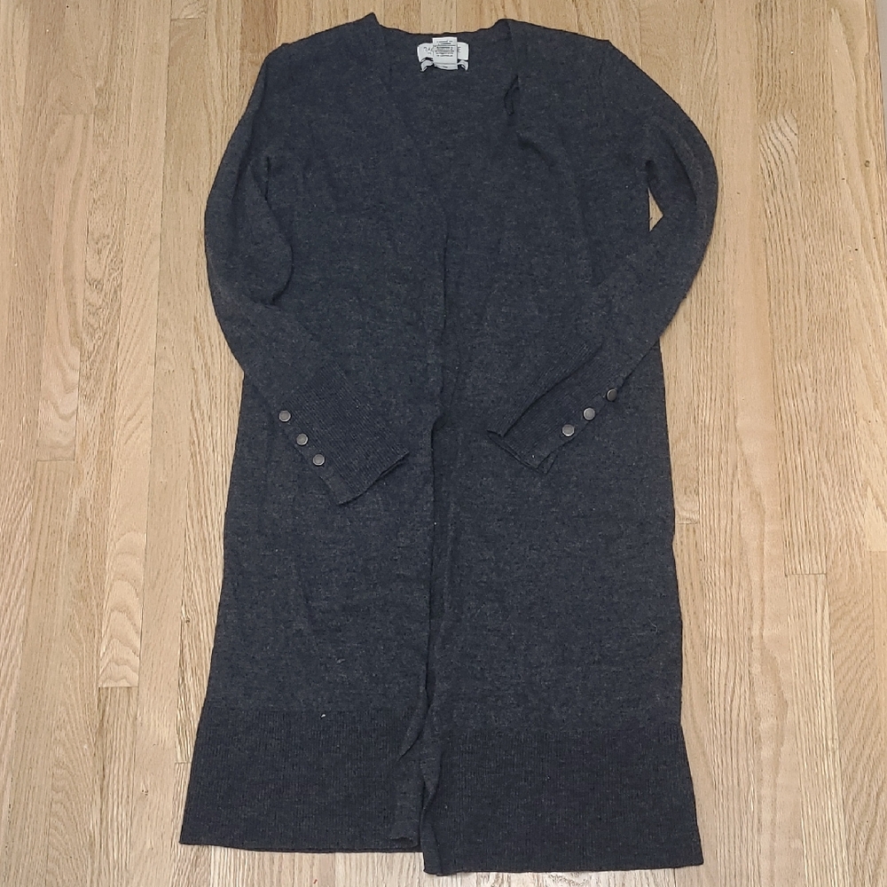 Rachel Zoe Charcoal Cardigan Sweater